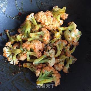 干锅花菜的做法步骤：6