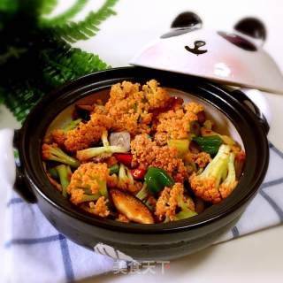 干锅花菜的做法步骤：10