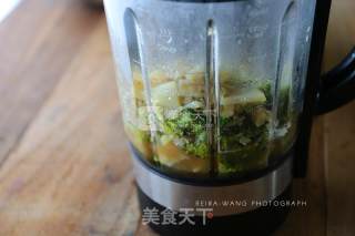 西兰花培根奶油浓汤的做法步骤：7
