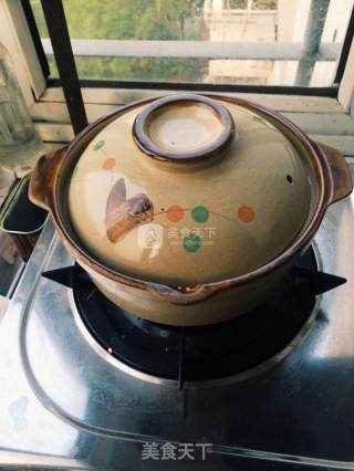 鸭架汤第三弹——鸭架汤咸粥的做法步骤：6