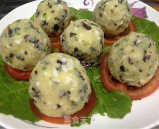 土豆泥足球的做法步骤：7