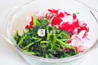 烧烤味三黄鸡大拌菜的做法步骤：11