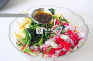 烧烤味三黄鸡大拌菜的做法步骤：19