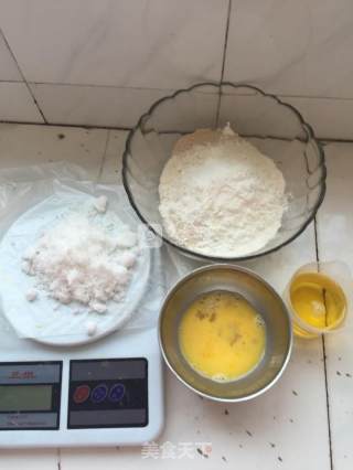 全麦饼干的做法步骤：1