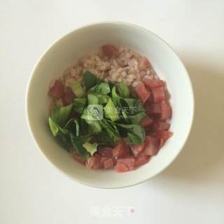 红梗米金瓜盅的做法步骤：6