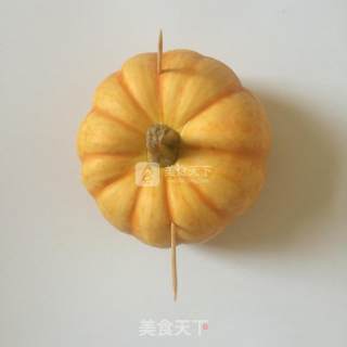 红梗米金瓜盅的做法步骤：8