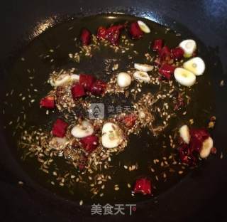 辣炒蚬子扇贝柱的做法步骤：5