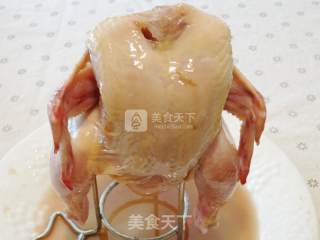 烤小母鸡的做法步骤：3