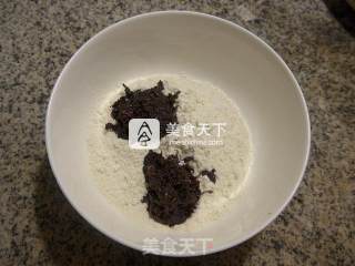 橄榄菜鸡蛋饼的做法步骤：2