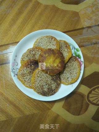 自制南瓜饼的做法步骤：8