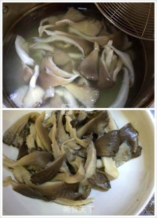 蚝油烧平菇的做法步骤：2