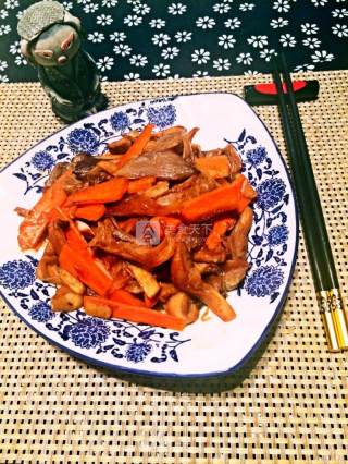 蚝油烧平菇的做法步骤：7