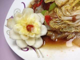 爆炒腊肉酸辣娃娃菜的做法步骤：8