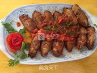 西红柿鸡翅的做法步骤：3