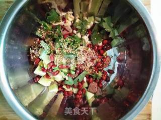 牛肉拌花生米的做法步骤：4
