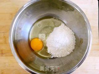 油菜鸡蛋饼的做法步骤：2