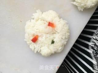 幸福的米饼????！“半夜饿的慌～ 想吃又怕忙！幸福的米饼～快来帮帮忙～ 哦耶”❤️????！！S的做法步骤：4
