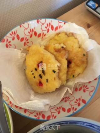 幸福的米饼????！“半夜饿的慌～ 想吃又怕忙！幸福的米饼～快来帮帮忙～ 哦耶”❤️????！！S的做法步骤：6