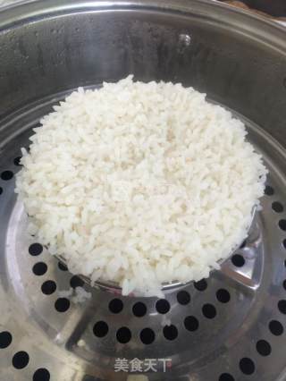 隔水蒸米饭的做法步骤：3