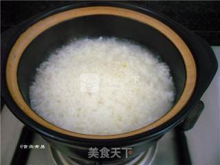 三拼腊味煲仔饭的做法步骤：10