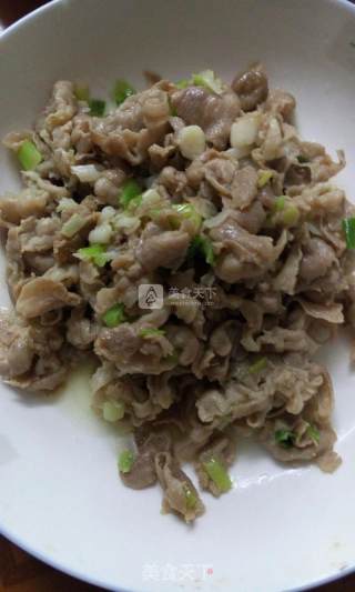 炒羊肉片的做法步骤：4