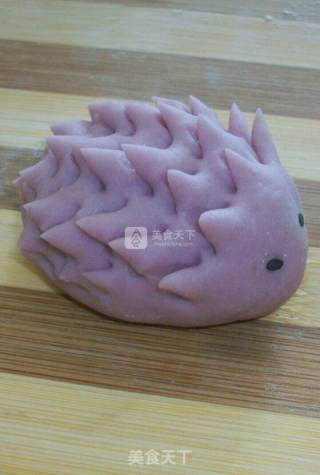 彩虹刺猬馒头的做法步骤：6
