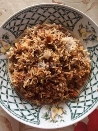 米饭蒸牛肉的做法步骤：3