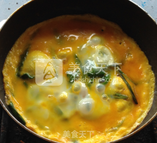 韭菜鸡蛋饭的做法步骤：10