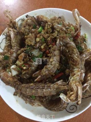 椒盐皮皮虾的做法步骤：3