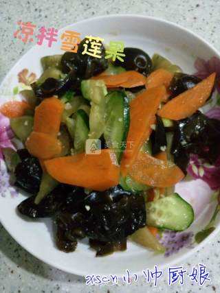凉拌雪莲果的做法步骤：4