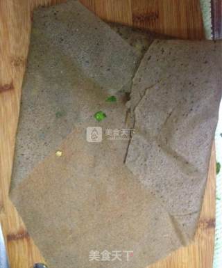 韭菜鸡蛋煎饼的做法步骤：6
