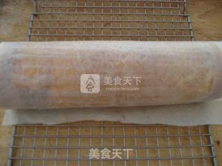 芒果蛋糕卷的做法步骤：13