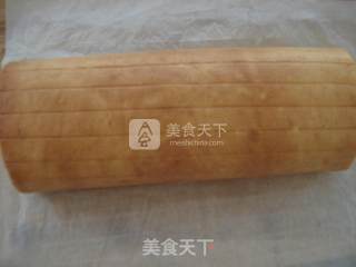 芒果蛋糕卷的做法步骤：14