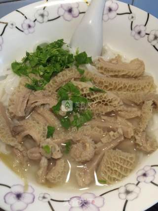 “牛肚粄汤”！的做法步骤：5
