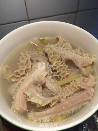 “牛肚粄汤”！的做法步骤：7
