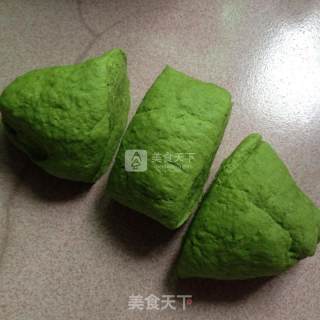 菠菜肉松煎饼的做法步骤：4