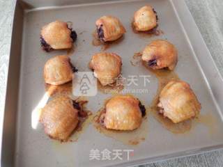 翅包墨米饭的做法步骤：7