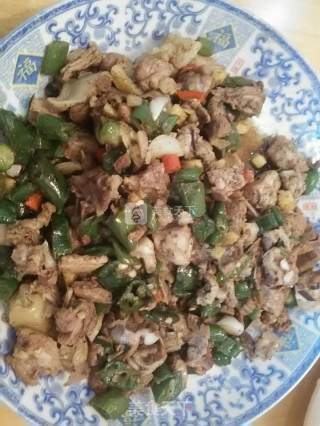 小炒鸭的做法步骤：4