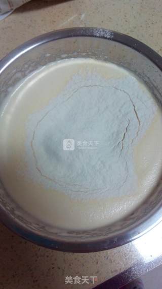 拉花海绵蛋糕的做法步骤：5