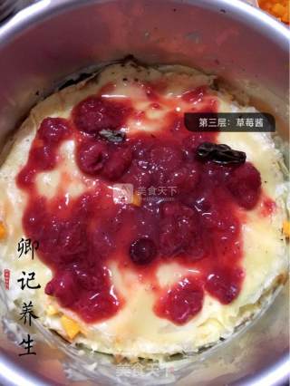 榴莲芒果千层蛋糕的做法步骤：11