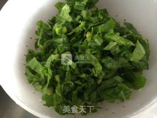 蒜蓉炒芥菜的做法步骤：1