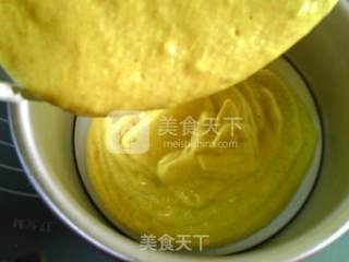 咖喱洋葱戚风蛋糕的做法步骤：16
