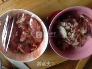 叉烧鸡腿腊肠煲仔饭的做法步骤：4