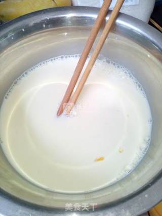 抹茶千层蛋糕的做法步骤：2