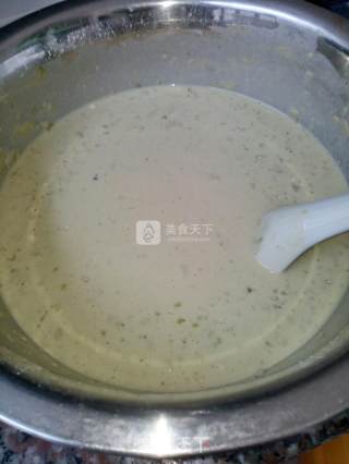 抹茶千层蛋糕的做法步骤：4
