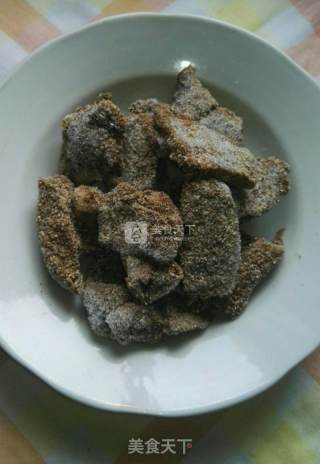 粉蒸肉干的做法步骤：4