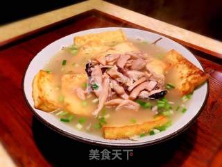 墨鱼干焖豆腐的做法步骤：9