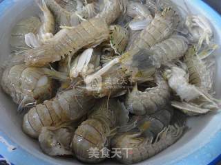 清蒸皮皮虾的做法步骤：2