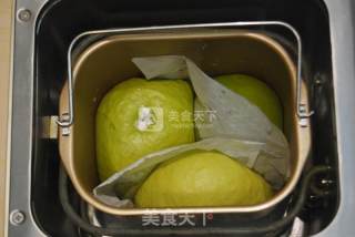 抹茶渐变土司的做法步骤：7