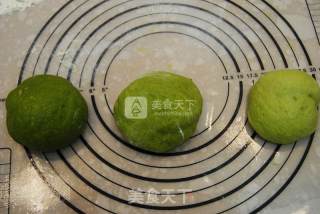 抹茶渐变土司的做法步骤：8